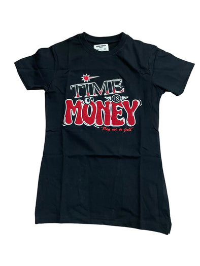 Time Is Money Tee- FW180495K