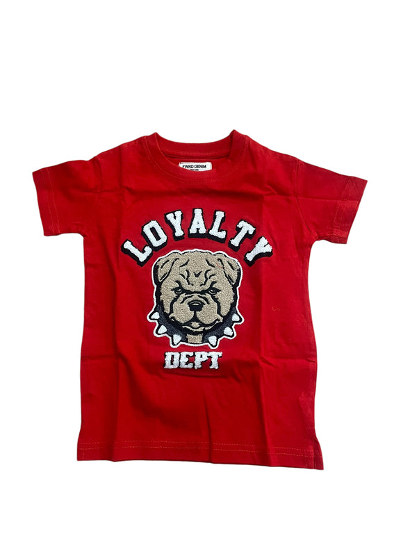 Loyalty Dept Tee- FW180497K/LK