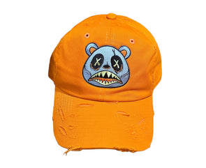 Orange Skull Baws Cap-BWS122212