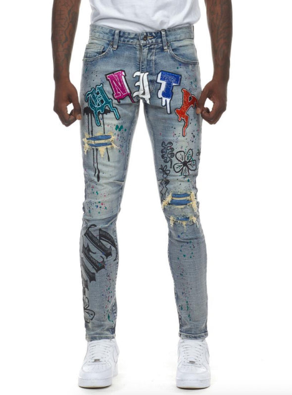 Unity Dripping Jeans- SJP21264
